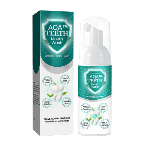 AQA™ NEW TEETH Mouthwash - Solve all Oral Problems