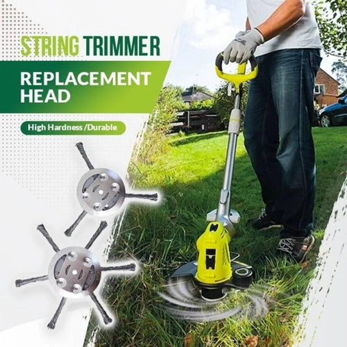 🔥BUY 2 GET 1 FREE 👨🌾6 inch Steel Wire Brush Cutter Trimmer Head