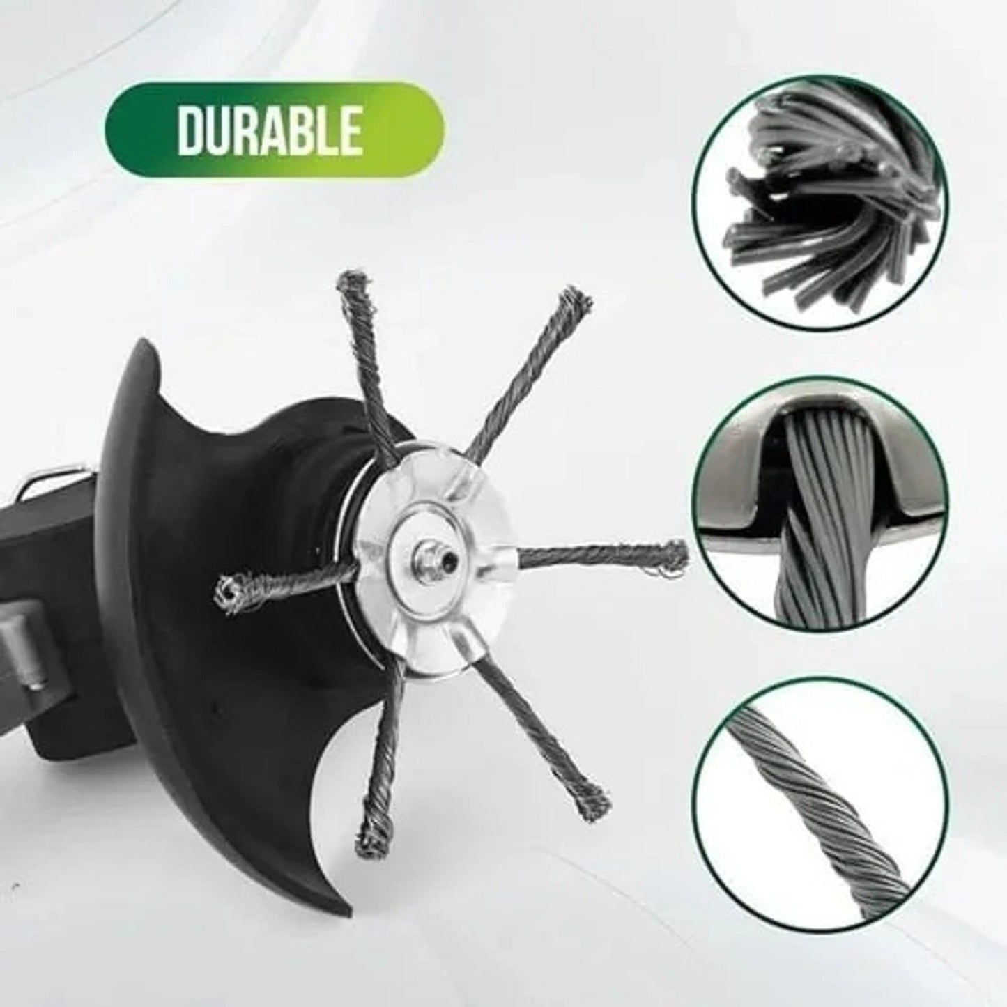 🔥BUY 2 GET 1 FREE 👨🌾6 inch Steel Wire Brush Cutter Trimmer Head