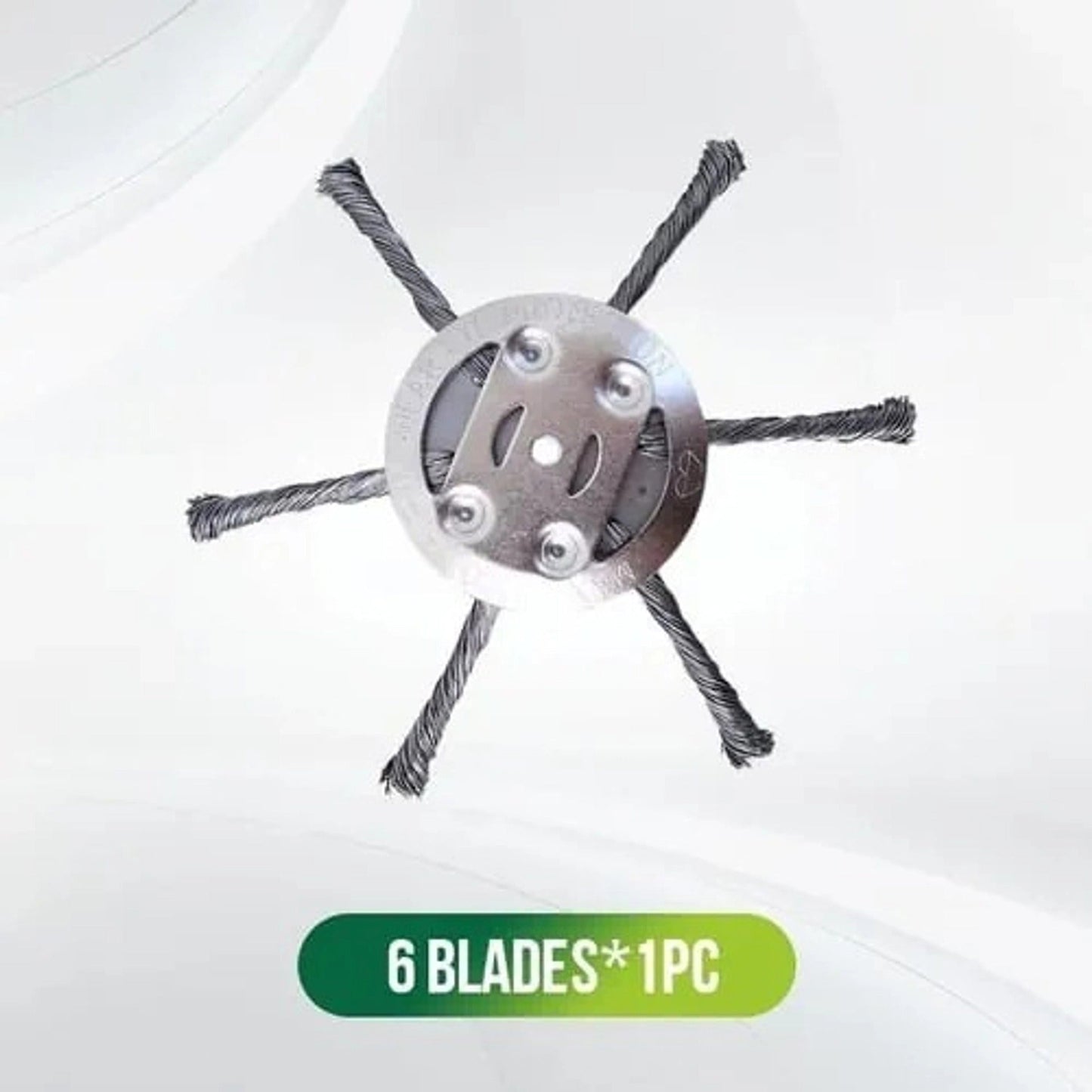 🔥BUY 2 GET 1 FREE 👨‍🌾6 inch Steel Wire Brush Cutter Trimmer Head